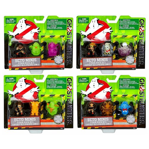 Ghostbusters Mini-Figure 3-Pack Case
